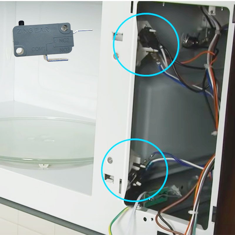 Test the Microwave Door Switches