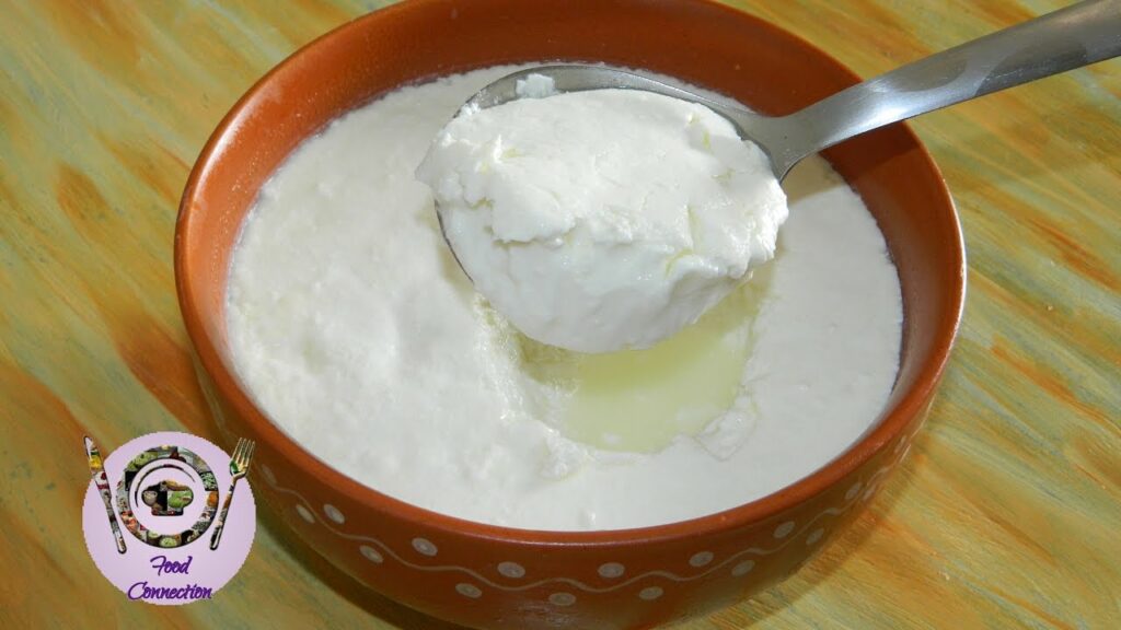 overheated yogurt in microwave.