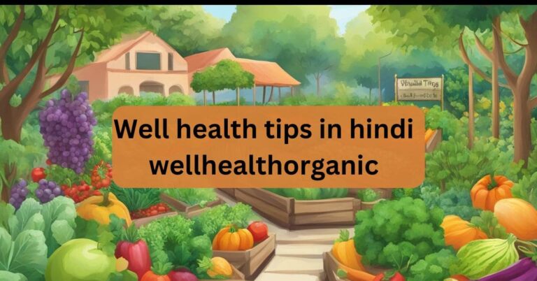 Well health tips in hindi wellhealthorganic – Get Stronger! 